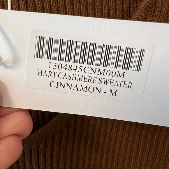 Reformation Hart Cashmere Sweater - Cinnamon - Picture 2 of 5